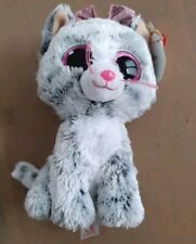 Ty Beanie Boos Kiki 7137190 Katze - Grau, 15cm, neuwertig