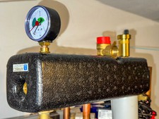 Afriso Kesselsicherheitsgruppe / Gefäßanschlusskombination + Isolierung