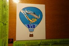 Alter Aufkleber Gesundheit Hygiene Seife Duschgel FA Heissluftballon