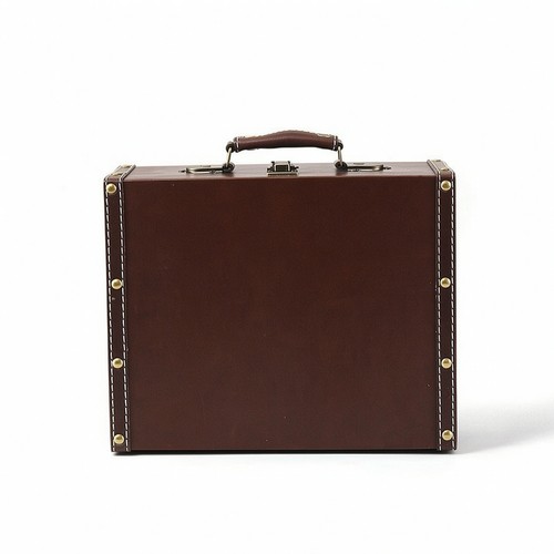 Deko koffer mit griff retro - mit,
