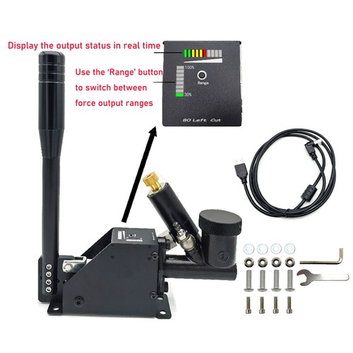 Adjustable hydraulic handbrake - adjustable,