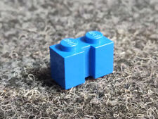 Lego 1 x 4216 blau Stein 1 x 2 Nut Stein Lamellen Rolltor 6391 1966 6597 6973