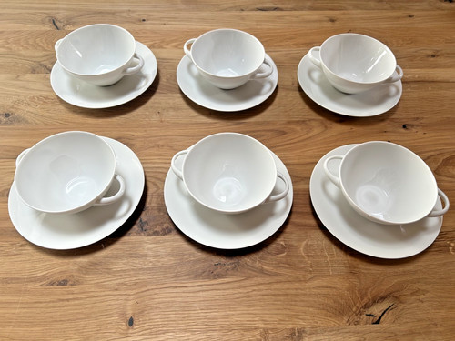 Arzberg suppentassen mit - 6x,