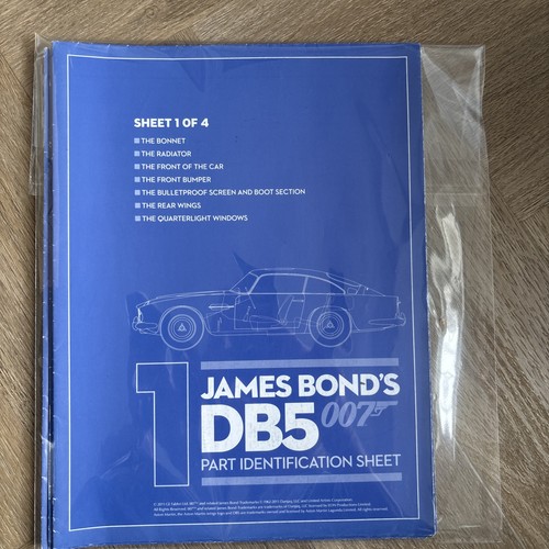Eaglemoss build james bond - build, bond's
