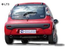 FOX Duplex Sportauspuff Citroen C1 1.0l re li je 1x106x71mm oval mit Absorber