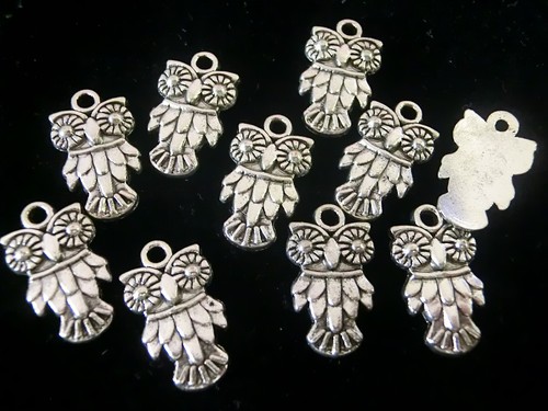Charms eule anhänger - 10,