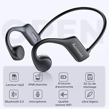 Relxhome Knochenschall Kopfhörer Schwimmen, 32GB Speicher, IP68 Wasserdicht, MP3