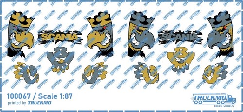 Truckmo decals scania greif - decals,