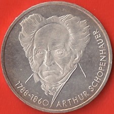 BRD - 10 Deutsche Mark - 200.Geburtstag von Arthur Schopenhauer  - 1988 D 