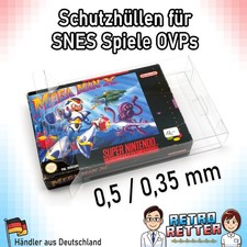 Schutzhüllen V2 SNES Spiele