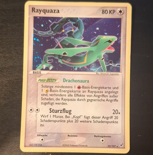 Pokémon tcg rayquaza - pokémon,
