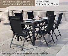 Alu Gartensitzgruppe 7tlg