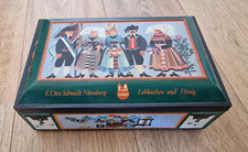 Alte Blechdose E. Otto Schmidt Nürnberger Lebkuchen Dose Blechbüchse vintage TOP