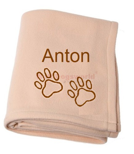 Hundedecke mit namen - mit, und