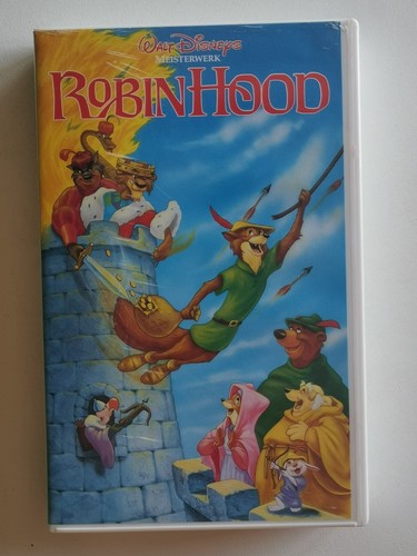Robin hood vhs disney - robin,