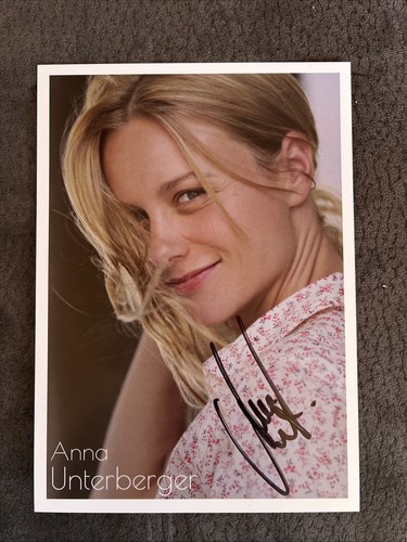 Autogrammkarte anna - autogrammkarte,