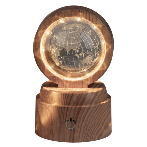 Led deko licht kristallkugel - led,