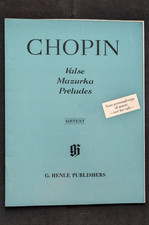 Chopin Valse Mazurka Preludes