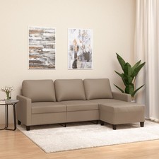 Sofa 3-Sitzer Hocker