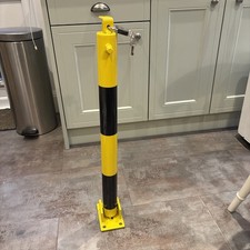 Klappbare Parkstütze mit oben