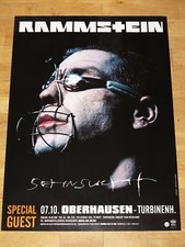 RAMMSTEIN KONZERT PROMO POSTER