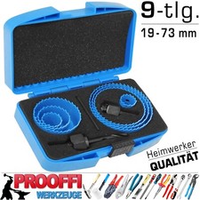 9 tlg. Lochsäge Lochschneider