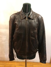 LEDERJACKE BRAUN AVIO BIKER GR