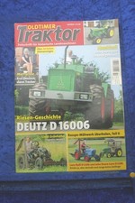 Oldtimer Traktor 10/14 Deutz D 16006 Lanz Bulli S 1106 John Deere-Lanz D 1206