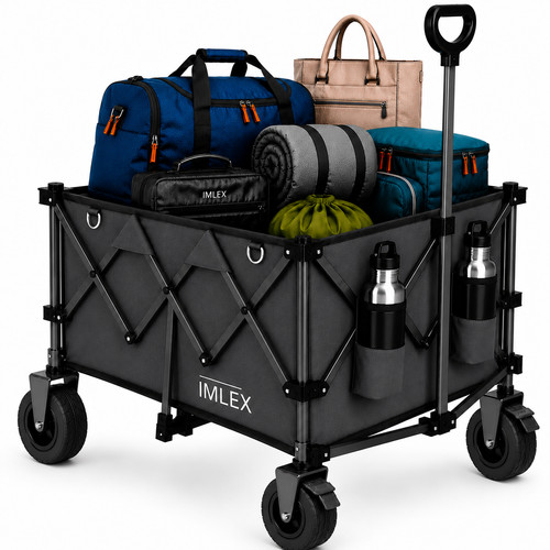 Bollerwagen faltbar xxl 200l - bollerwagen,