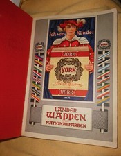 Garbaty Zigarettenfabrik Berlin Sammelalbum Länderwappen mit Reklametafel !