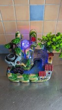 Tischbrunnen/Zimmerbrunnen,Wasserfall,Glaskugel,LED-Licht