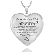 Herz Halskette Damen Mädchen