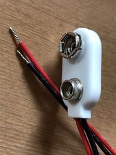 Stabil 9 Volt HQ Clip für 9V