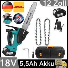 Akku kettensäge zoll mit - kettensäge, 12