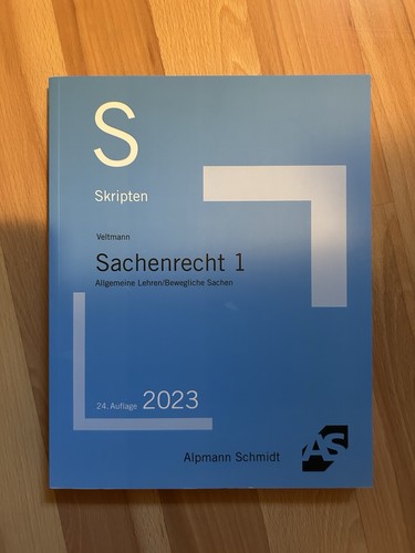 Sachenrecht alpmann schmidt - sachenrecht,
