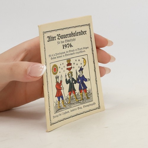 Alter bauernkalender 1976 - alter, 1976 