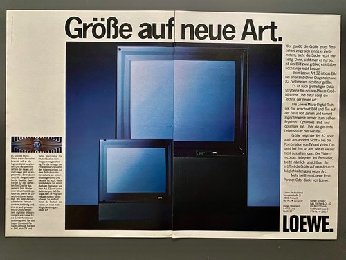 Loewe art fernseher - loewe, 80s