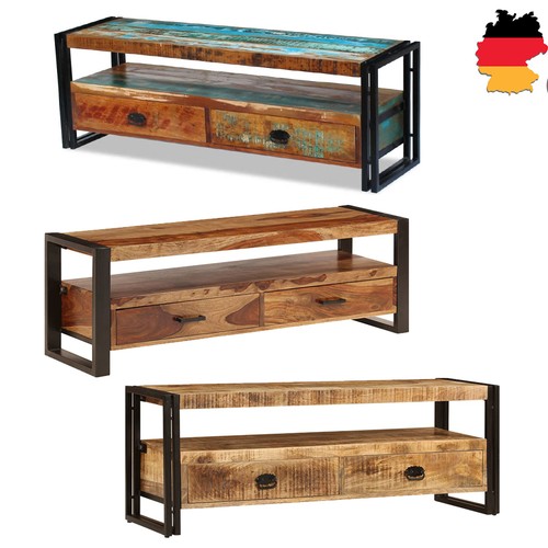 Schrank holz lowboard - tv-schrank,