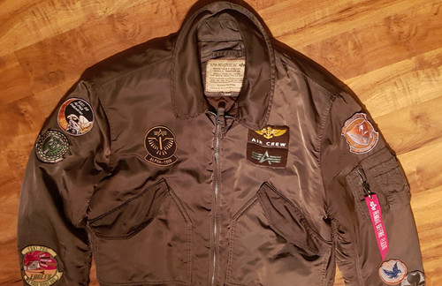Fliegerjacke cwu 2x large - fliegerjacke, gr.