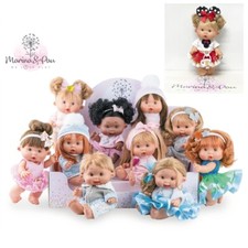 Marina Pau Puppe Pepote 28cm Perfume Mit Haar Pepotes Mini Reborn