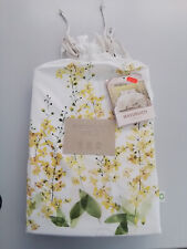 Bettwäsche 2tlg Estella Malaga 3402001 Farbe 710 gelb Blumen 135x200 cm 