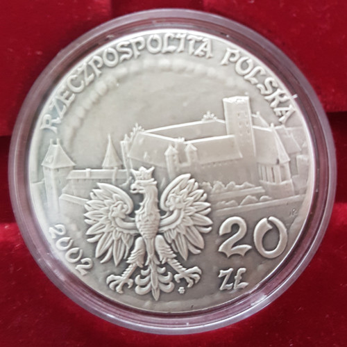 Zloty 2002 burg - burg, polierte