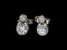 Ohrstecker 0,60 ct. Brillanten Diamanten 585 Gold Wert: 2.800 EUR Deta Schmuck