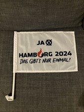 +++ Autofahne Olympia Hamburg