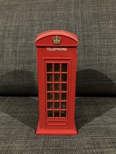 +++ Telefonzelle Spardose England Sparschwein Metall Sparbüchse Sammler +++