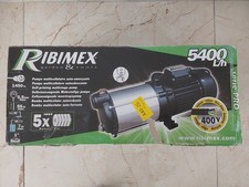 Pumpe 5stufig 55m 5,5bar 90L/min 1,35kW maximal 1,45kW 1"Anschlüsse Ribimex 