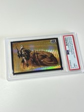 Topps Star Wars Galaxy Chrome Sandtrooper Atop A Dewback 71/75 PSA 9