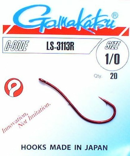 Gamakatsu wurmhaken 3113r - gamakatsu,
