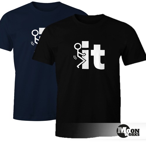 Herren shirt funshirt fuck - herren, t-shirt