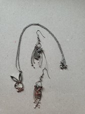 Playboy Schmuckset Ohringe Kette